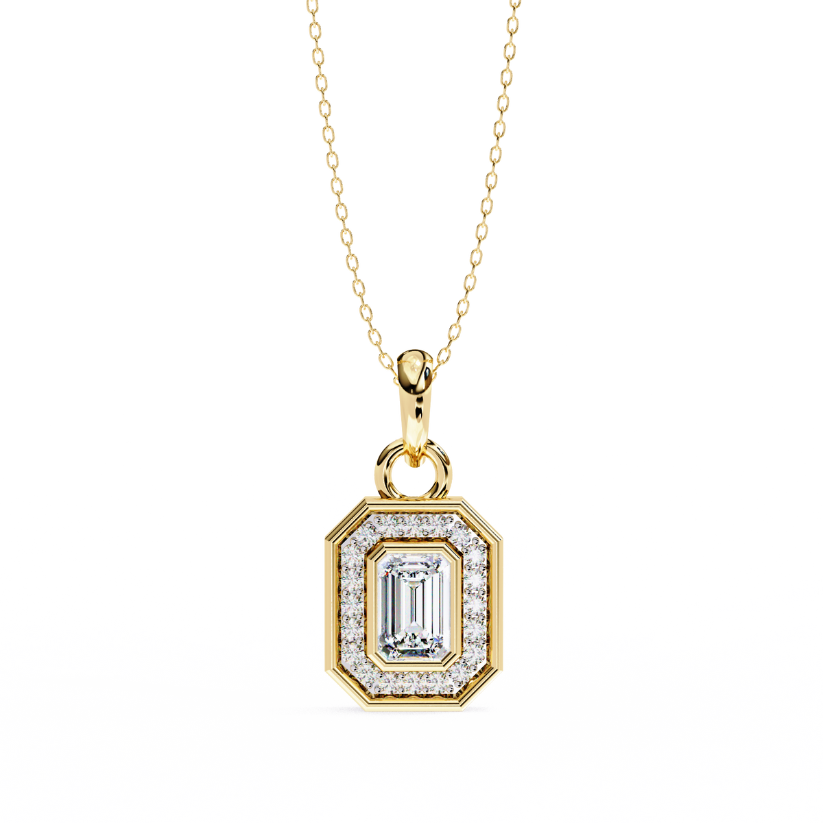 Everly Solitaire Pendant