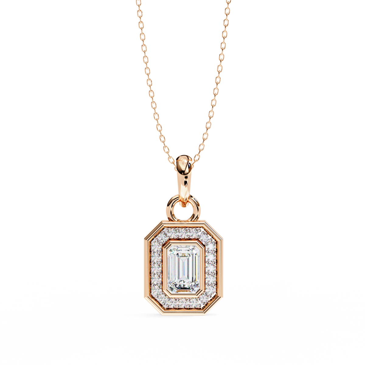 Everly Solitaire Pendant