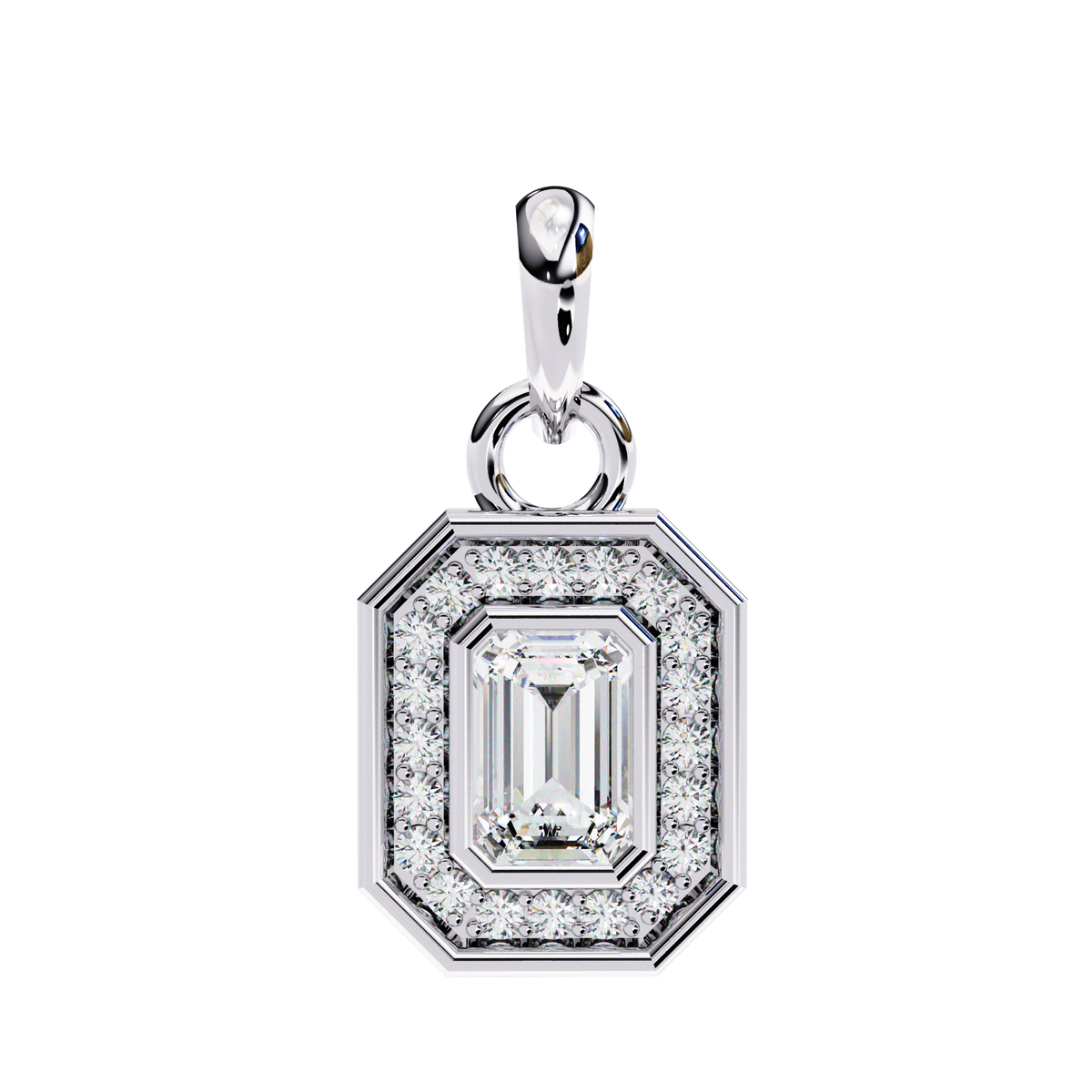 Everly Solitaire Pendant