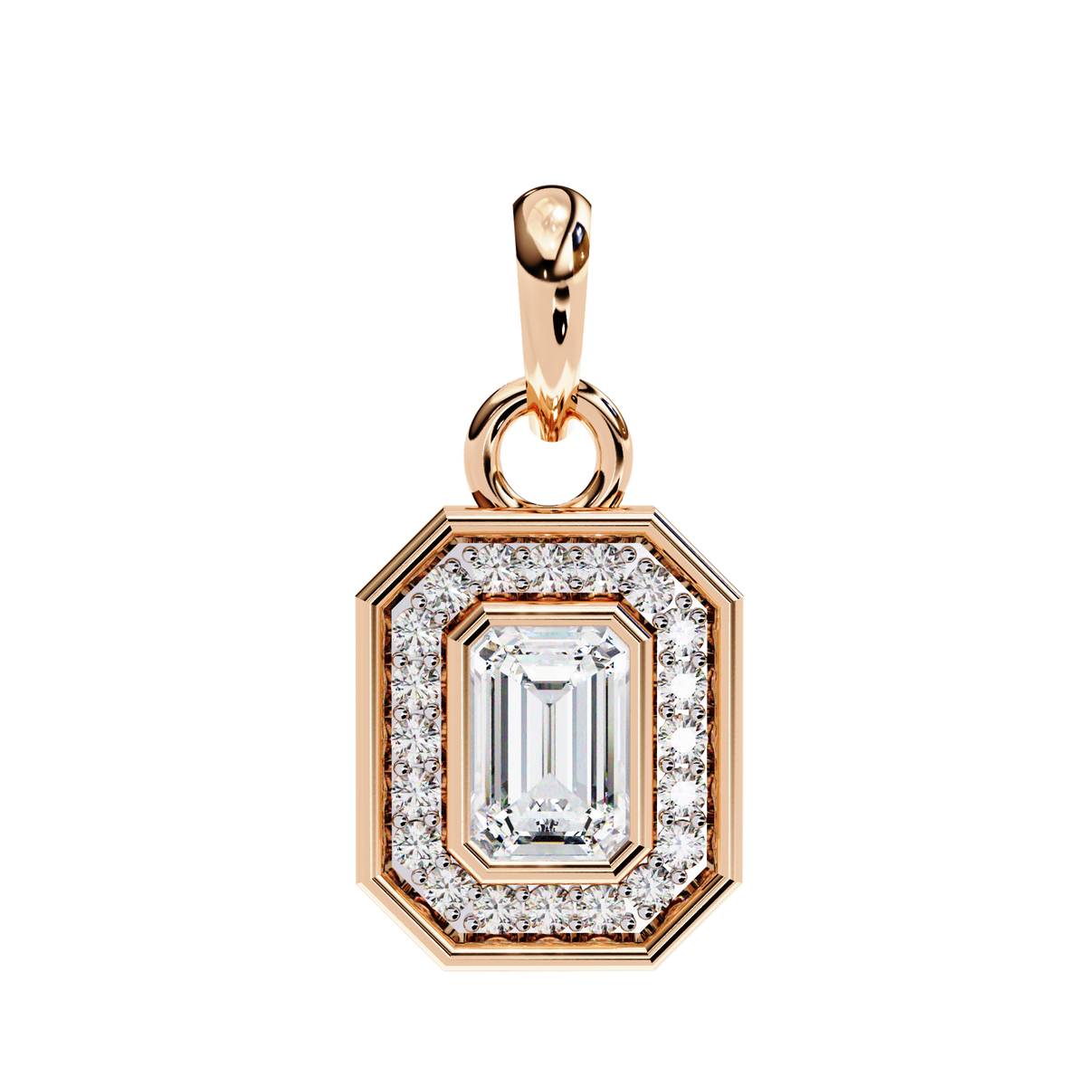 Everly Solitaire Pendant