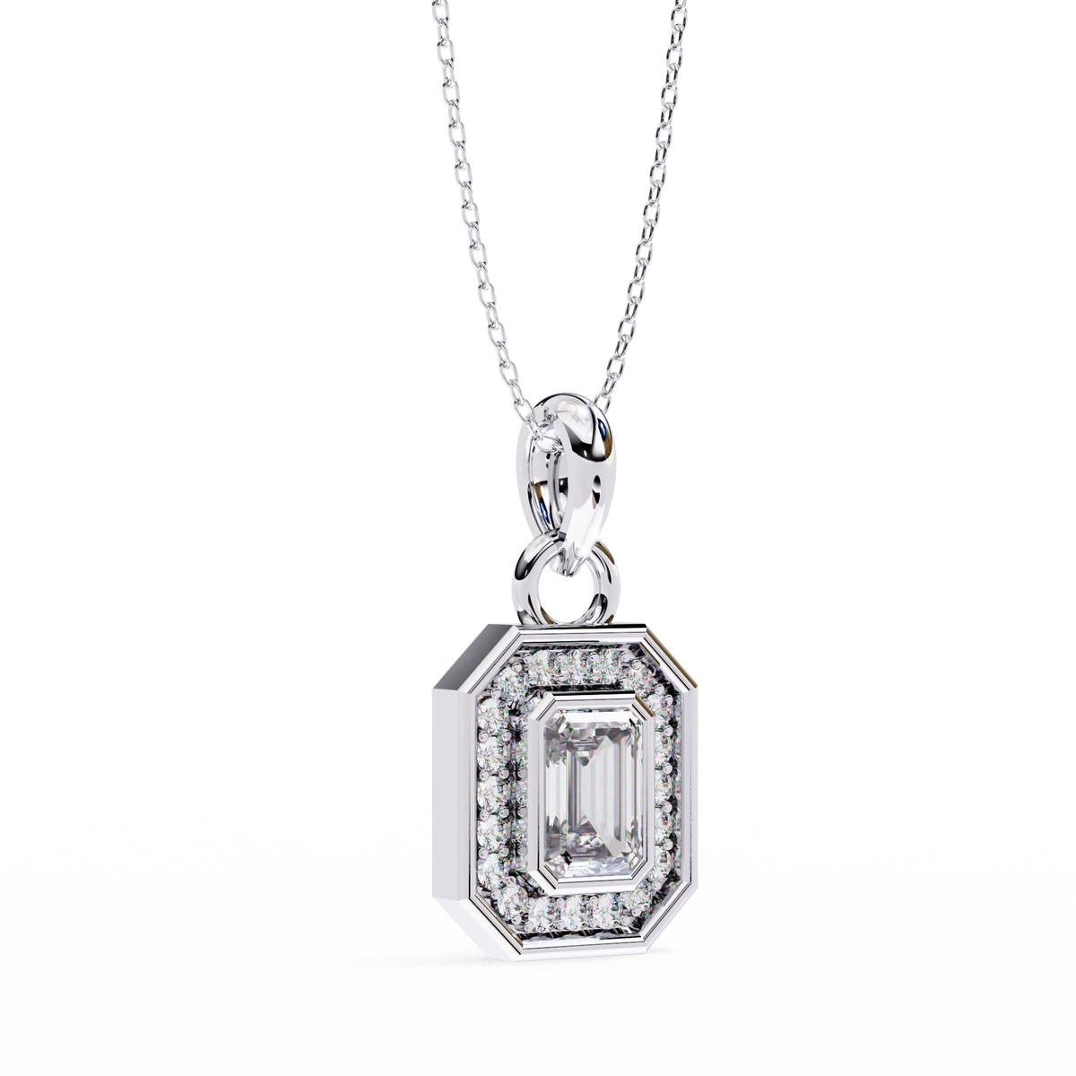 Everly Solitaire Pendant
