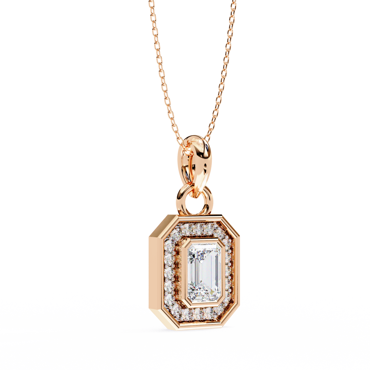 Everly Solitaire Pendant