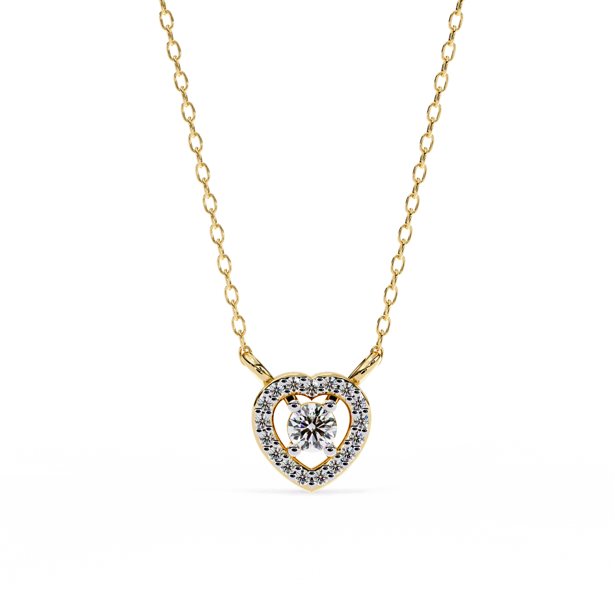 Aaliyah Solitaire Pendant