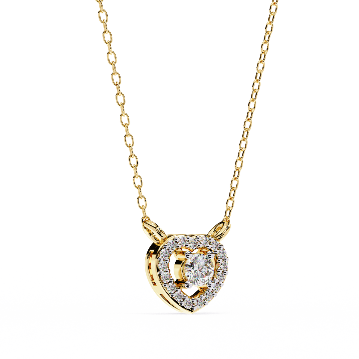 Aaliyah Solitaire Pendant