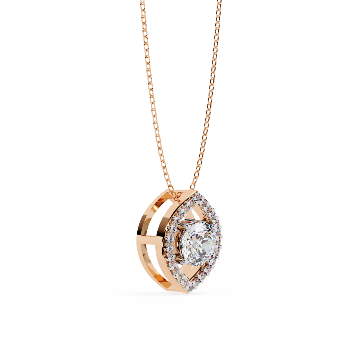 Skyler Solitaire Pendant