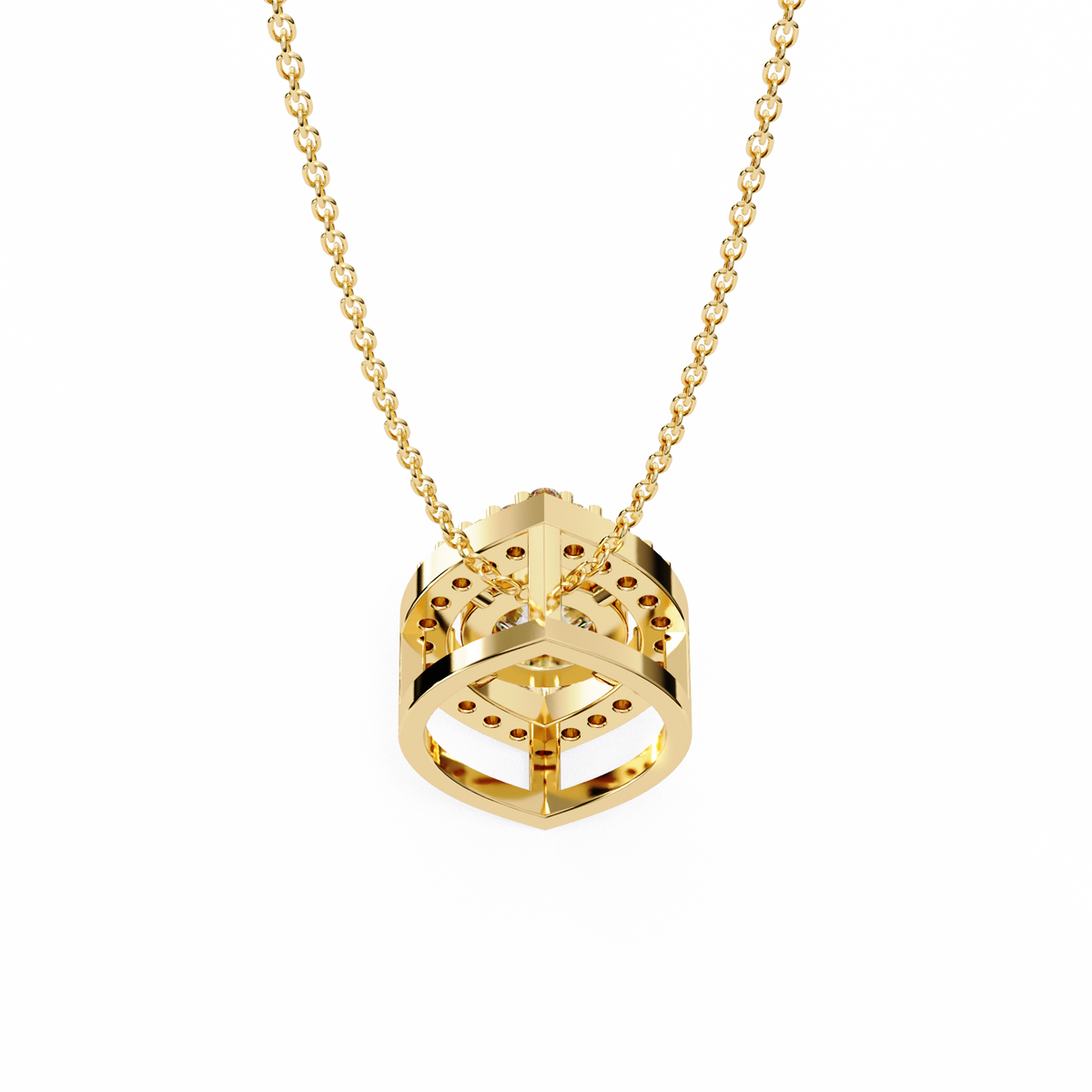 Skyler Solitaire Pendant
