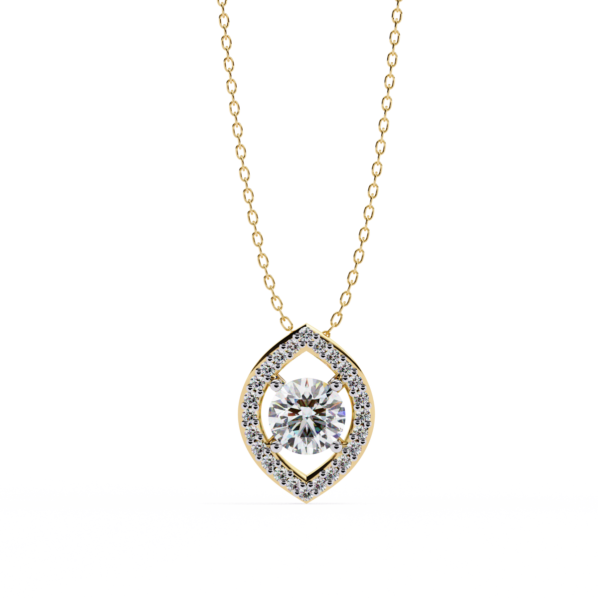 Skyler Solitaire Pendant