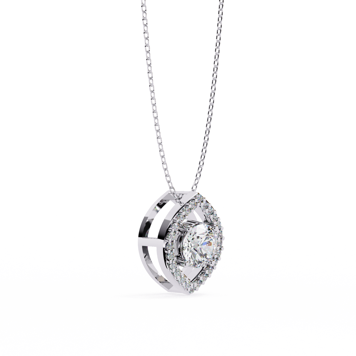 Skyler Solitaire Pendant
