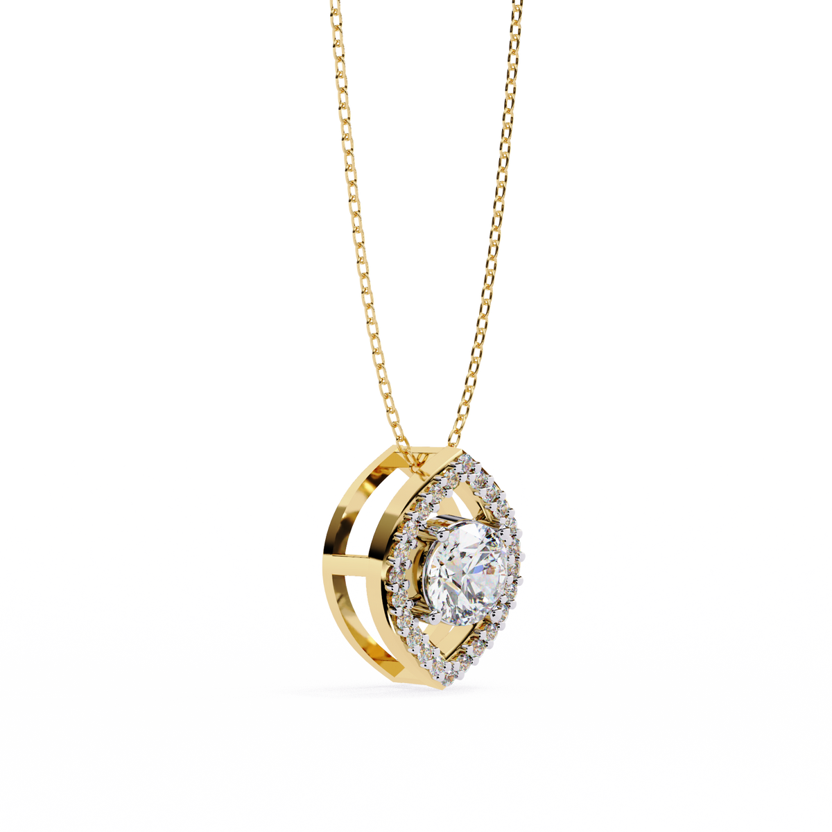 Skyler Solitaire Pendant