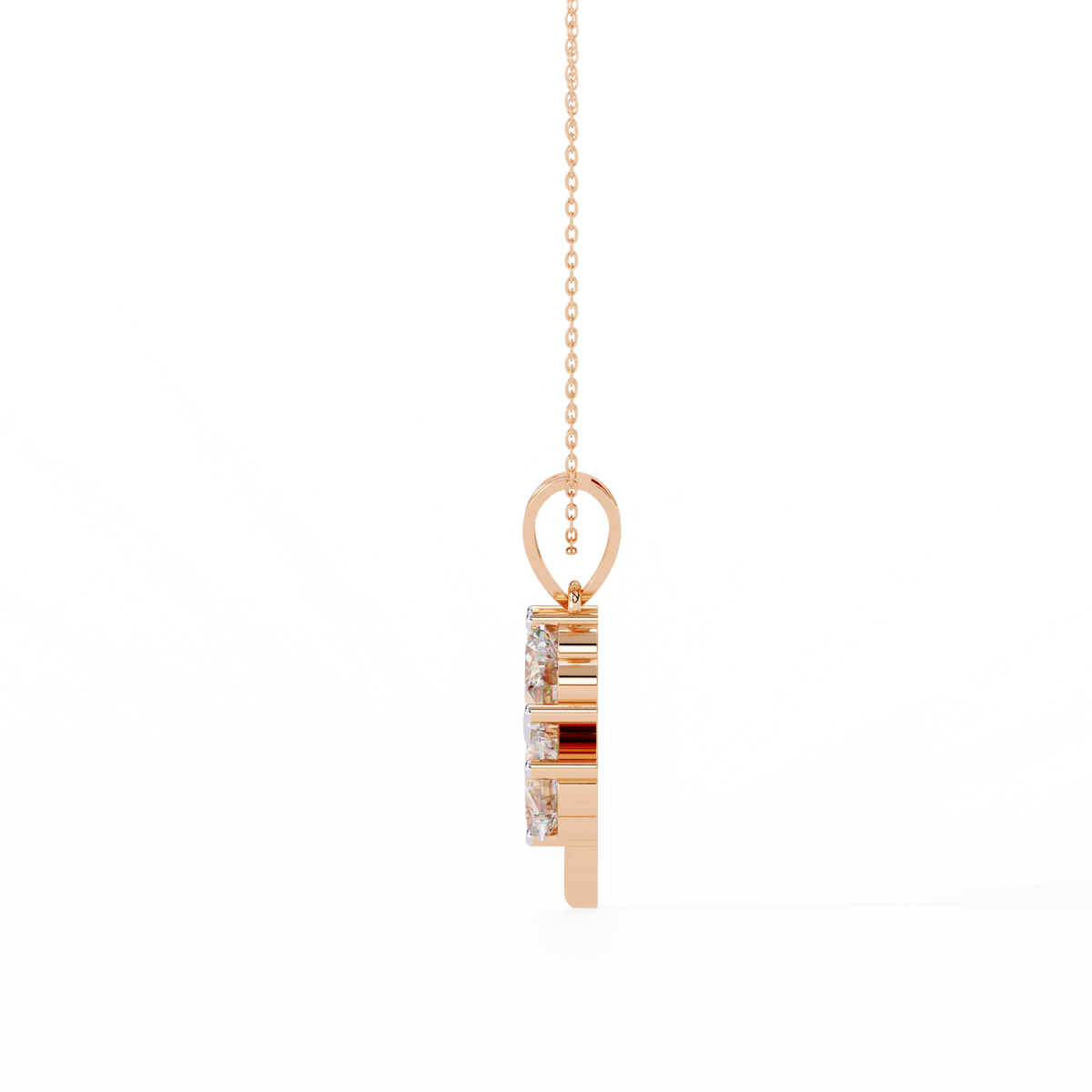 Scarlet Diamond Pendant