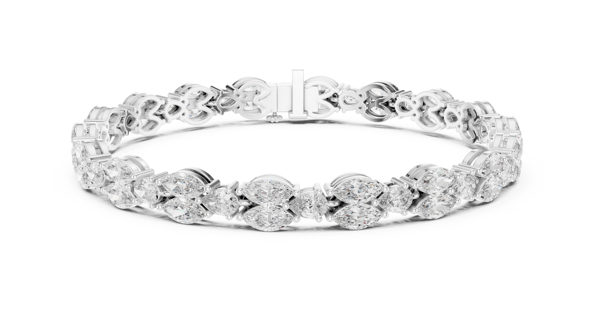 Amber Diamond Bracelet