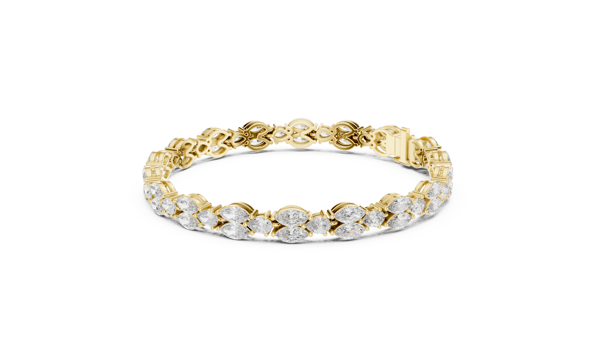 Amber Diamond Bracelet