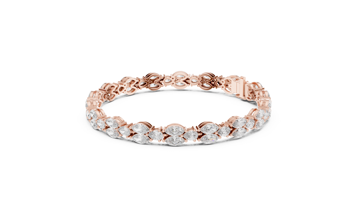 Amber Diamond Bracelet