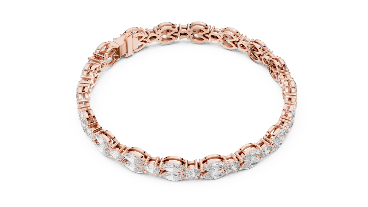 Amber Diamond Bracelet