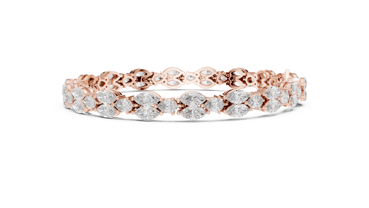 Amber Diamond Bracelet