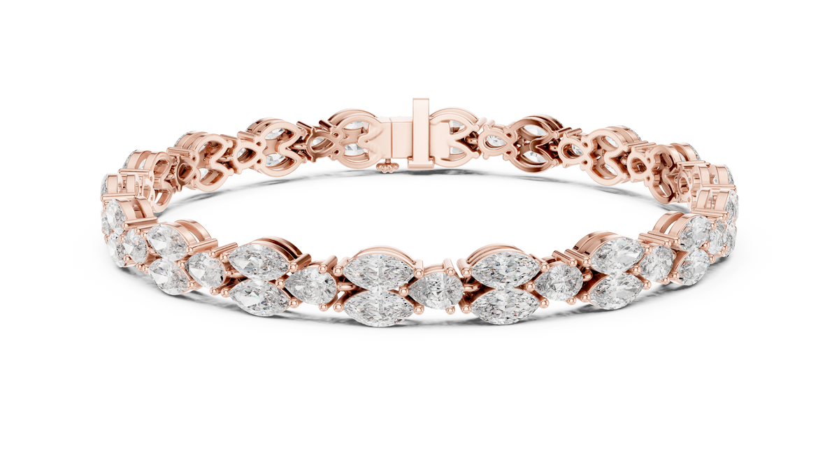 Amber Diamond Bracelet