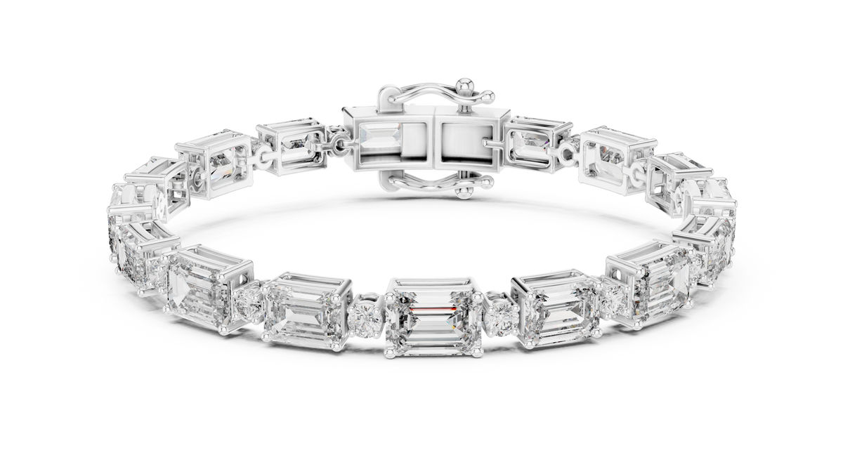 River Diamond Bracelet