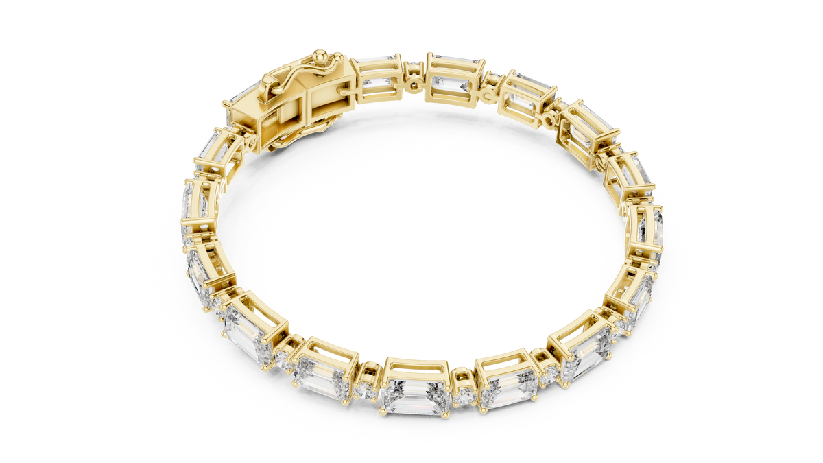 River Diamond Bracelet