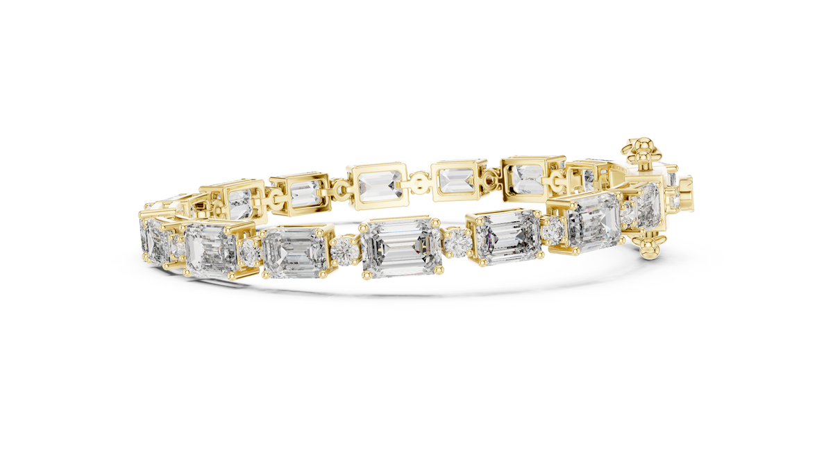 River Diamond Bracelet
