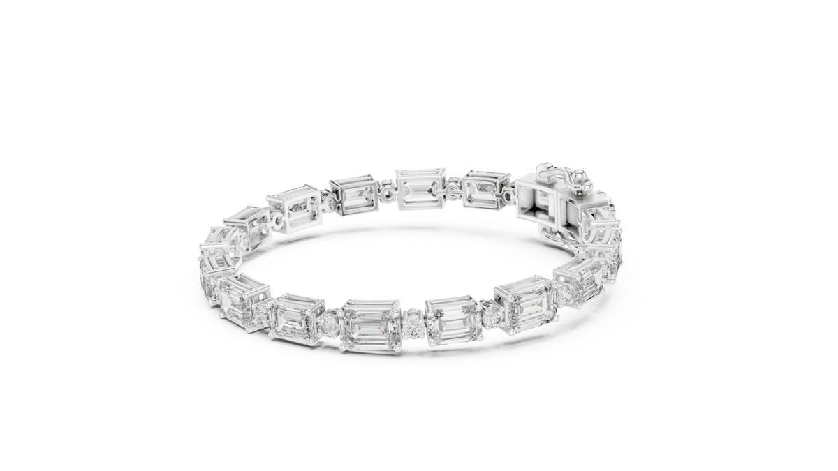 River Diamond Bracelet