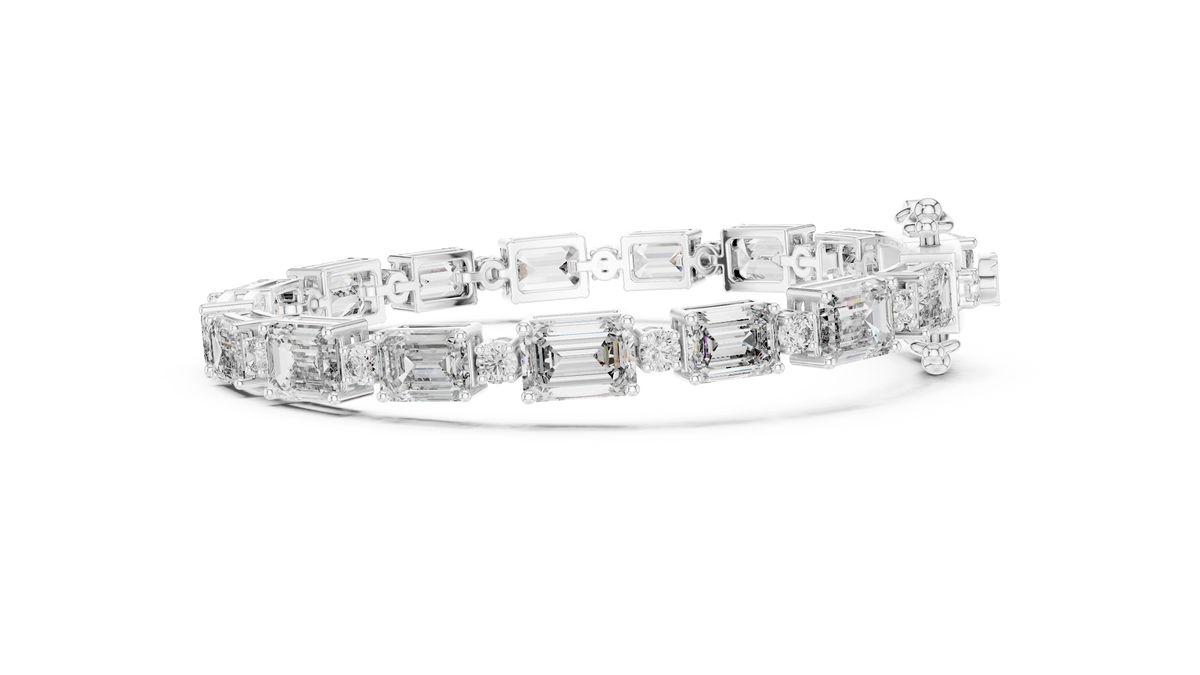 River Diamond Bracelet