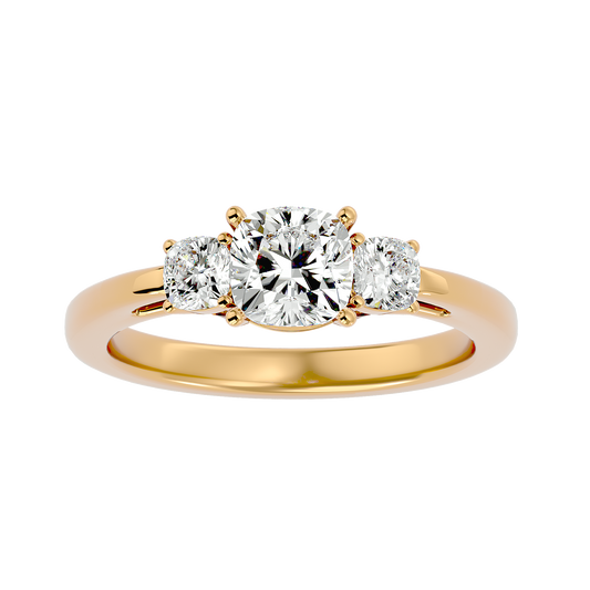 Bernice Three  Stone Ring