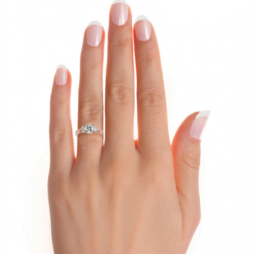 Bernice Three  Stone Ring