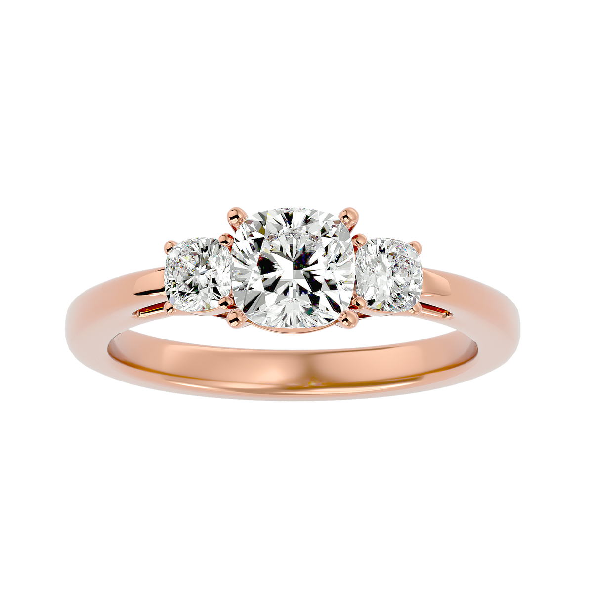 Bernice Three  Stone Ring