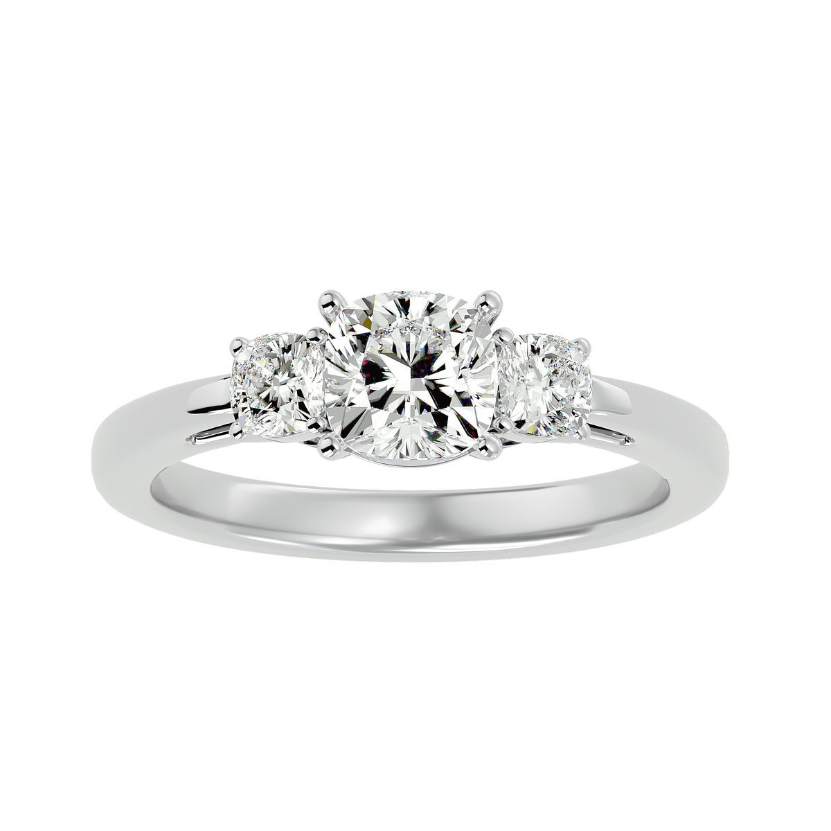 Bernice Three  Stone Ring