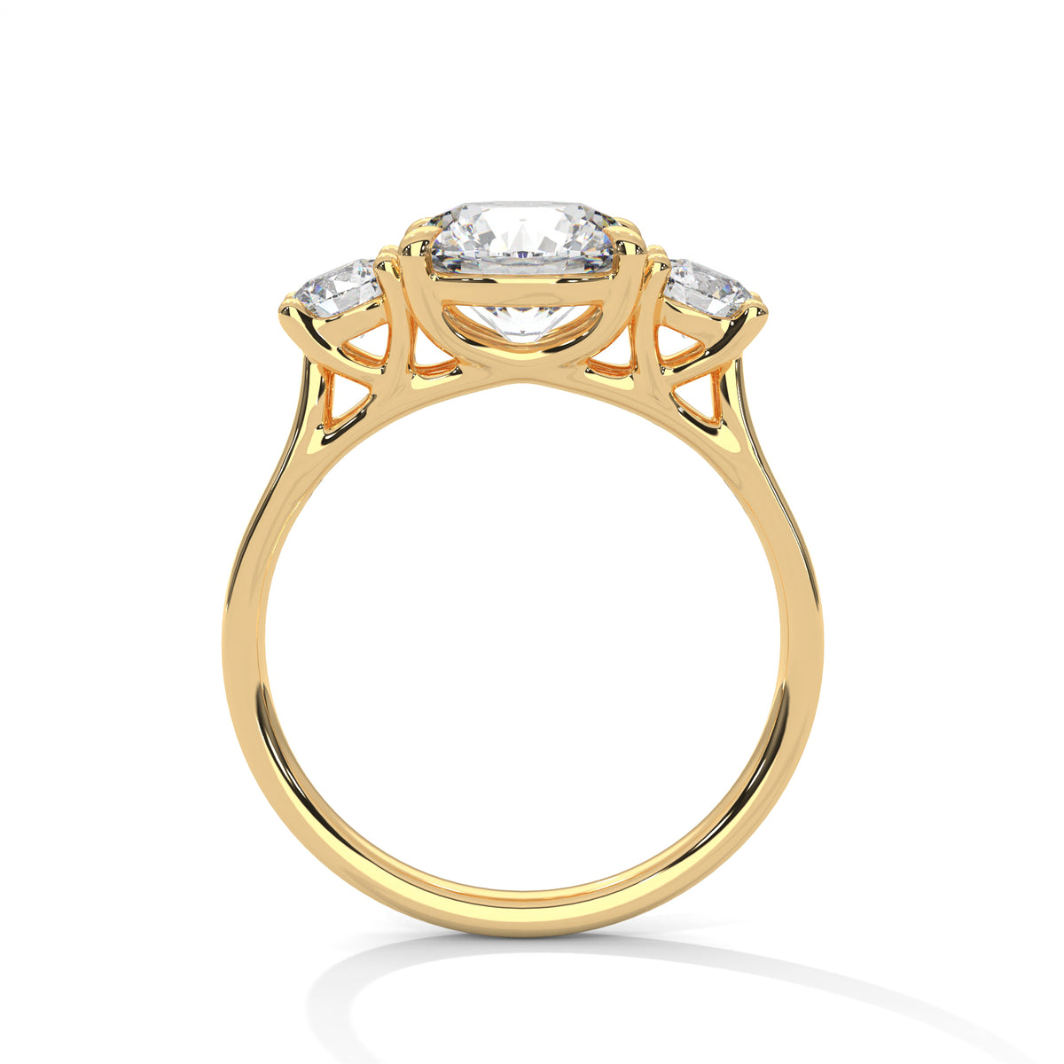 Edna Three Stone Ring