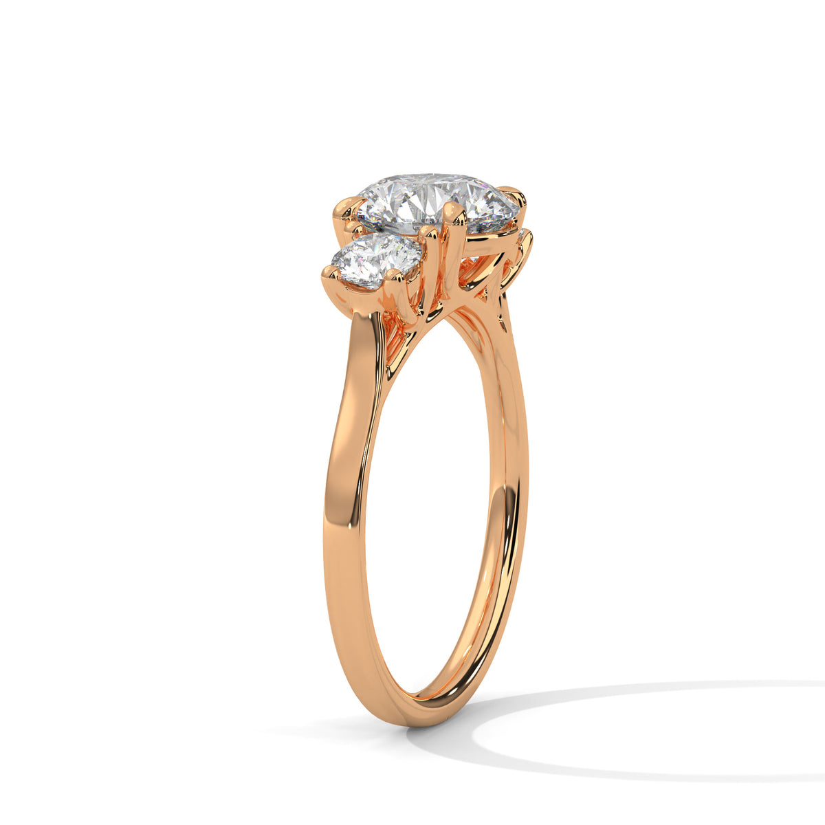 Edna Three Stone Ring