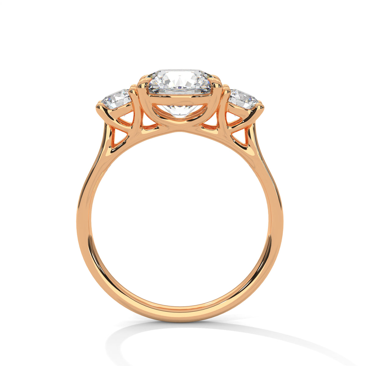 Edna Three Stone Ring