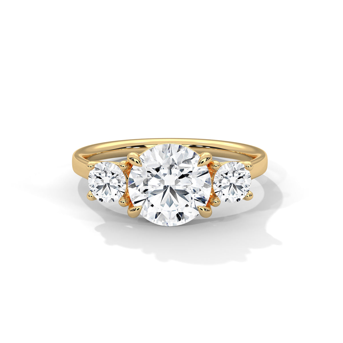 Edna Three Stone Ring