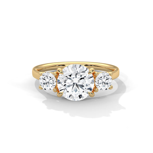 Edna Three Stone Ring