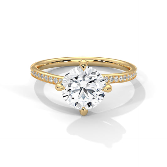 Marvel Solitaire Ring