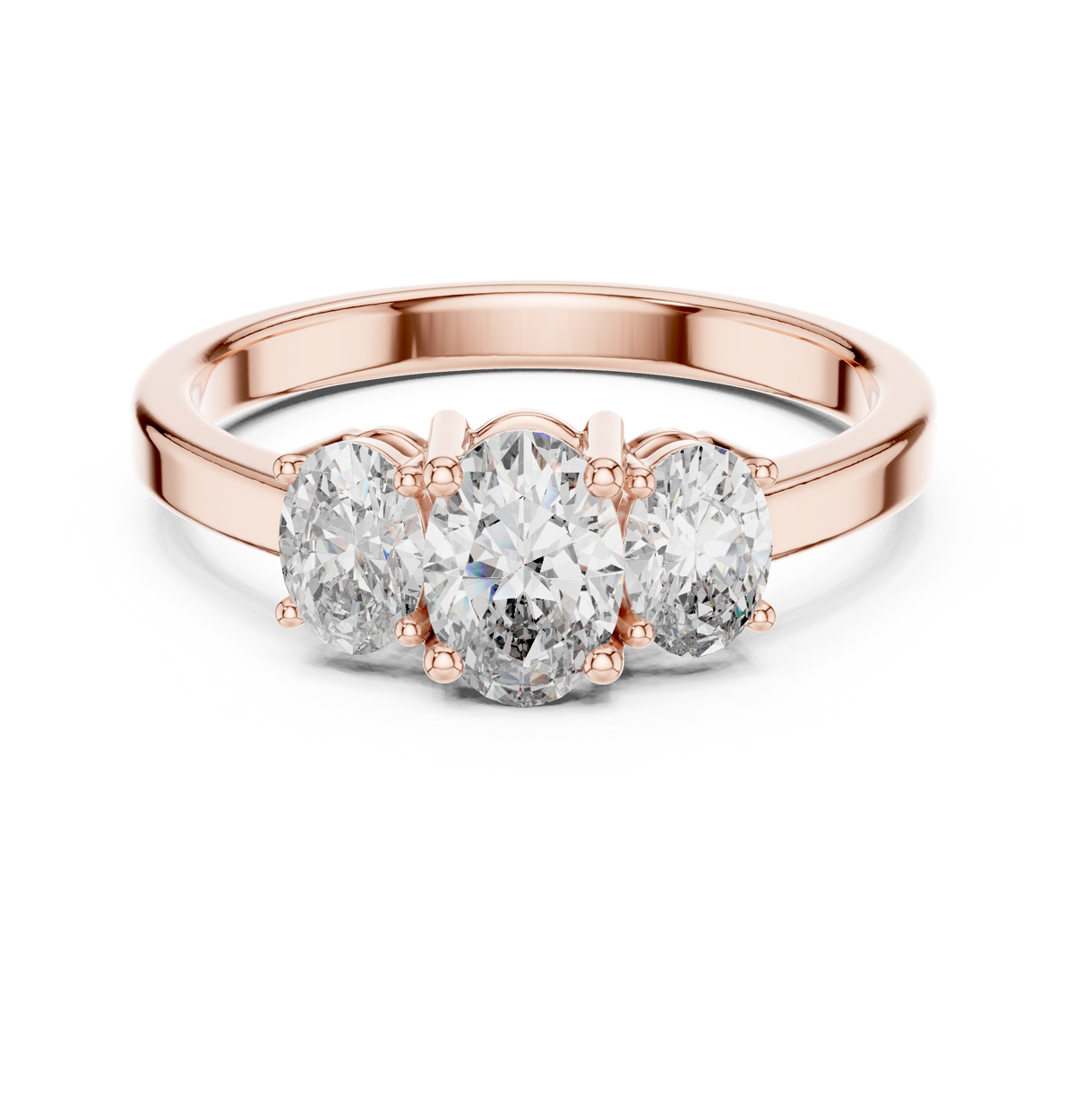 Emily Three Stone Ring