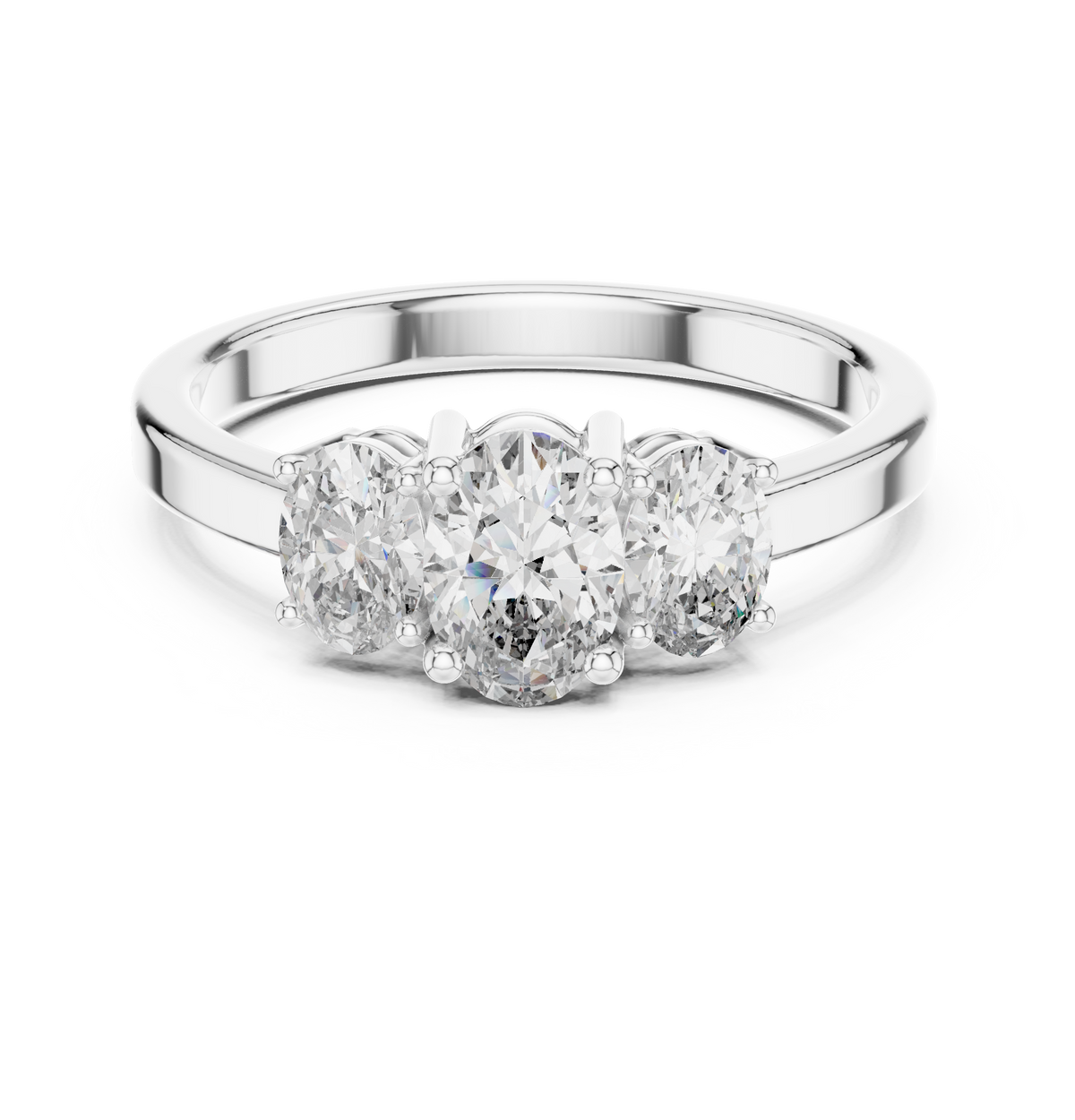Emily Three Stone Ring