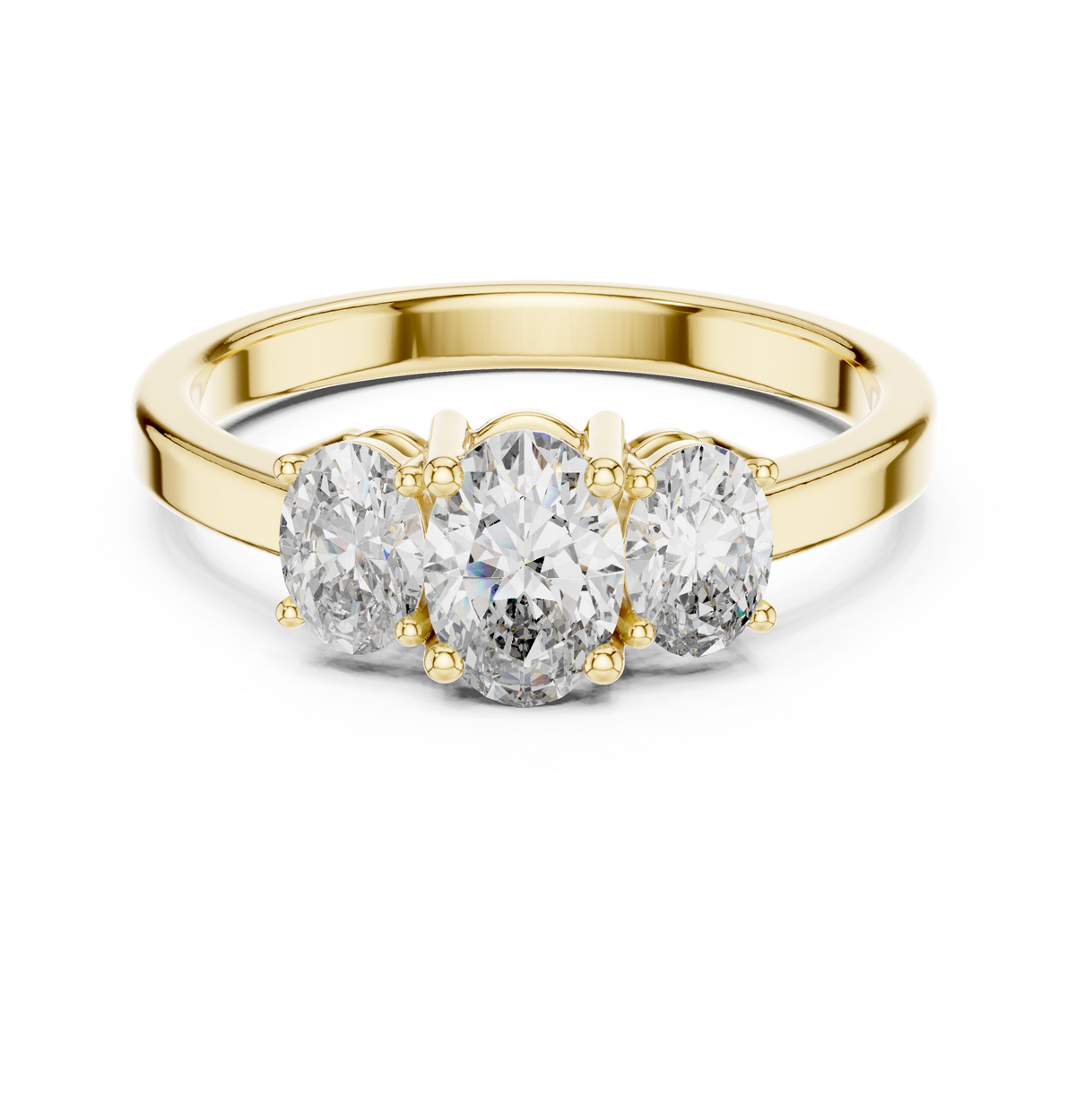 Emily Three Stone Ring