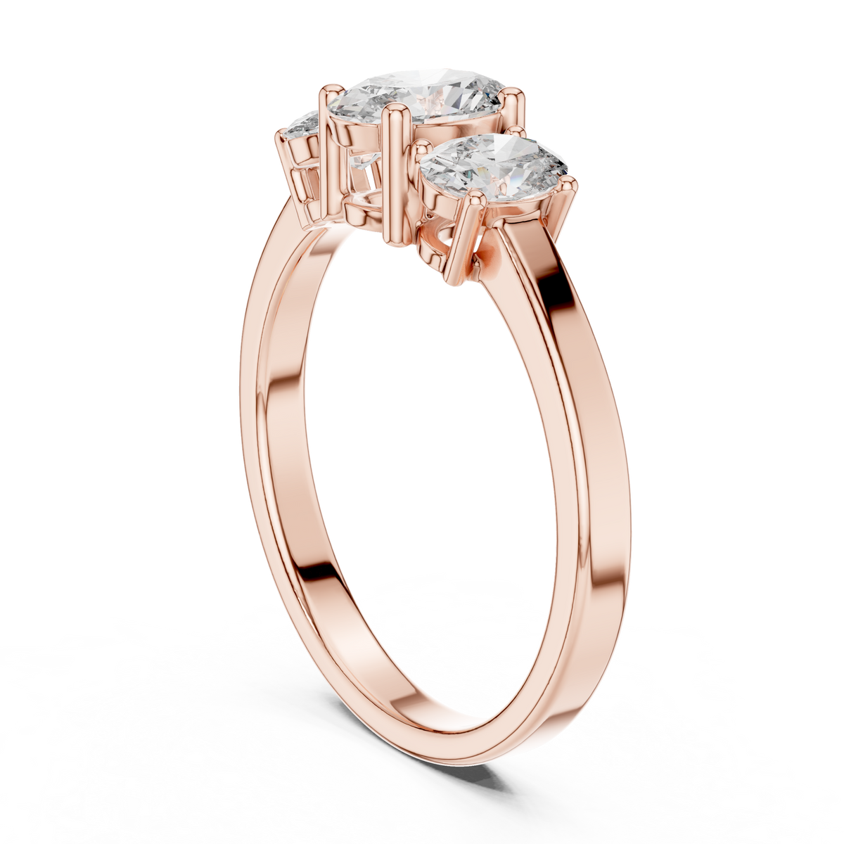 Emily Three Stone Ring