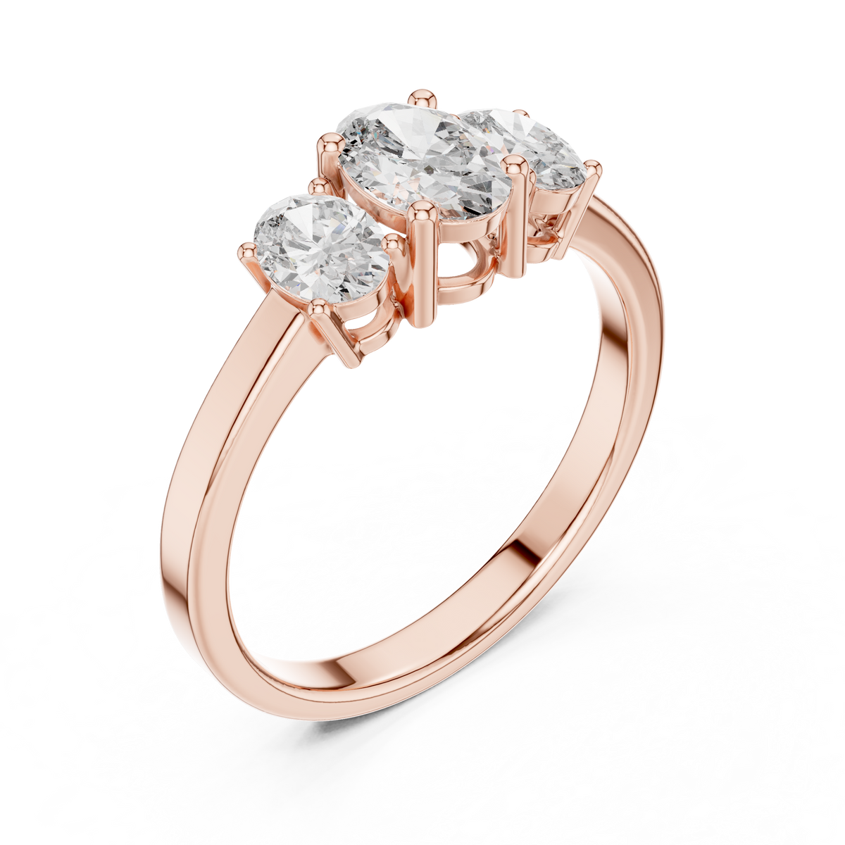 Emily Three Stone Ring