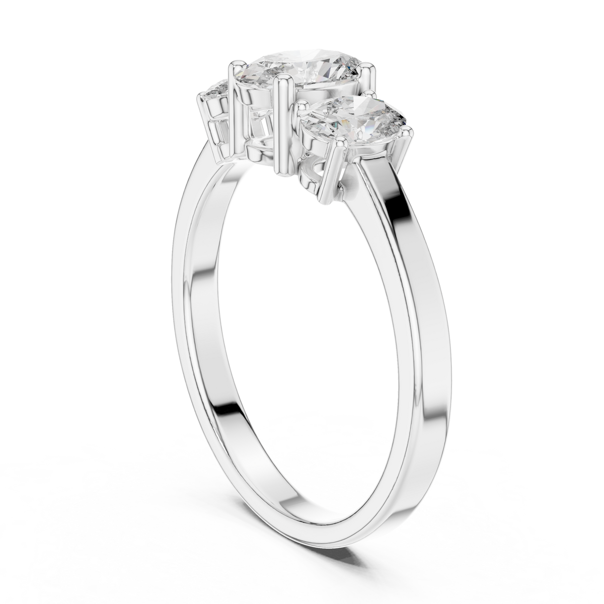 Emily Three Stone Ring