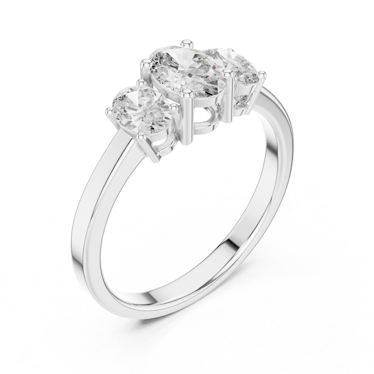 Emily Three Stone Ring