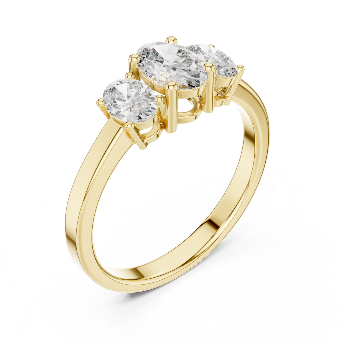 Emily Three Stone Ring