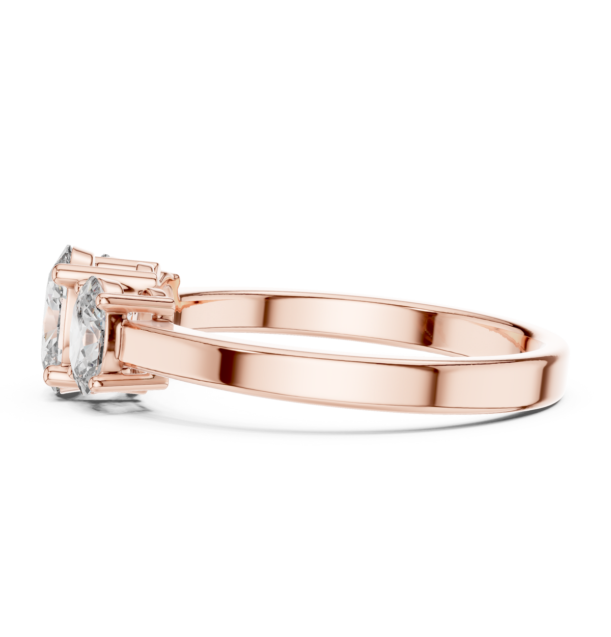 Emily Three Stone Ring