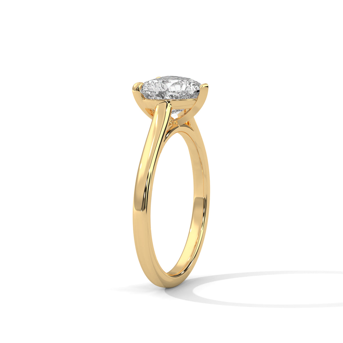 Omega Solitaire Ring