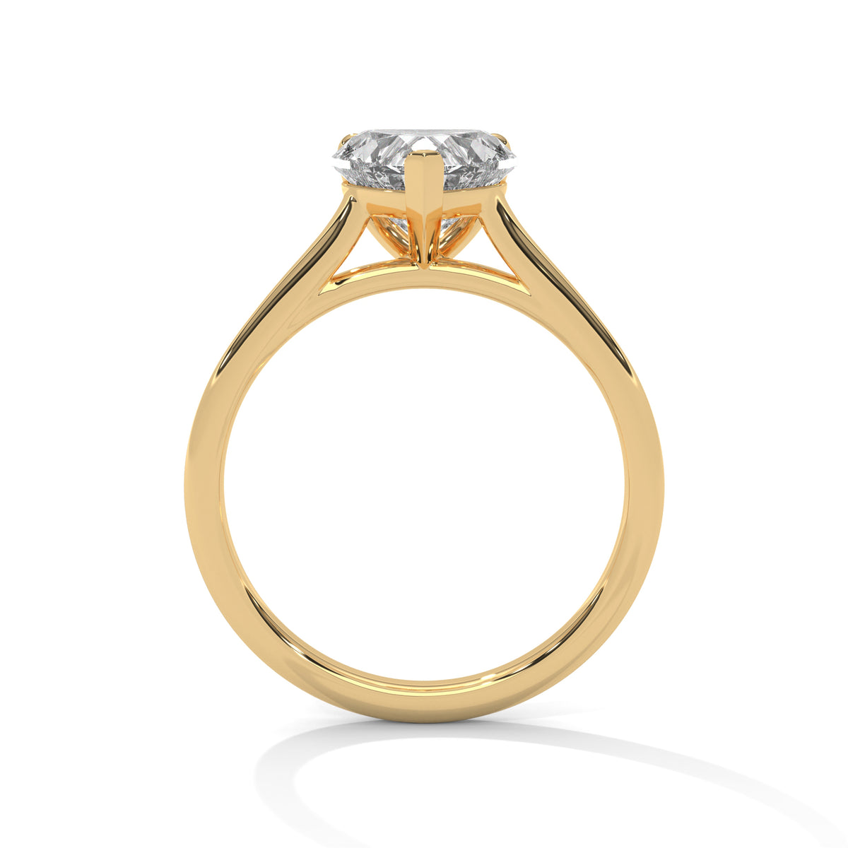 Omega Solitaire Ring