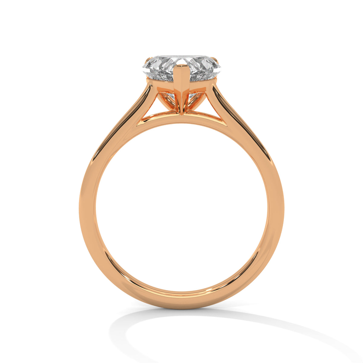 Omega Solitaire Ring