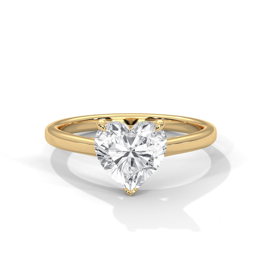 Omega Solitaire Ring