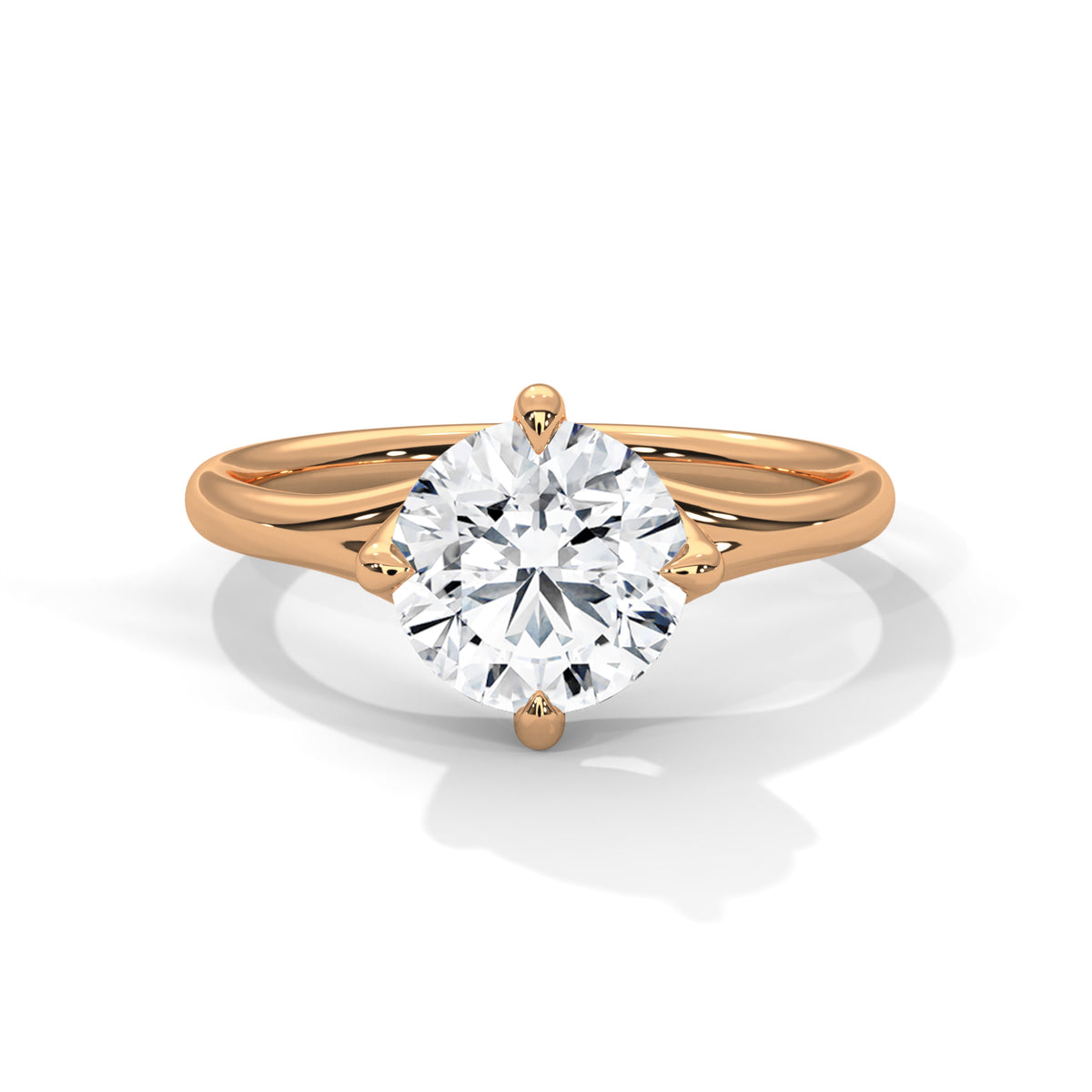 Elena Solitaire Ring