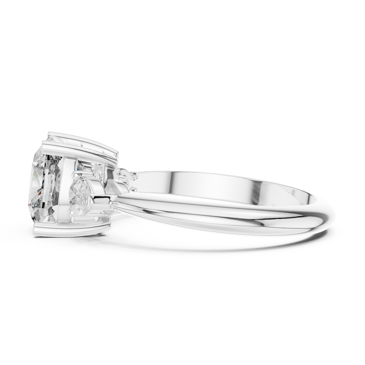 Louisa Three Stone Ring